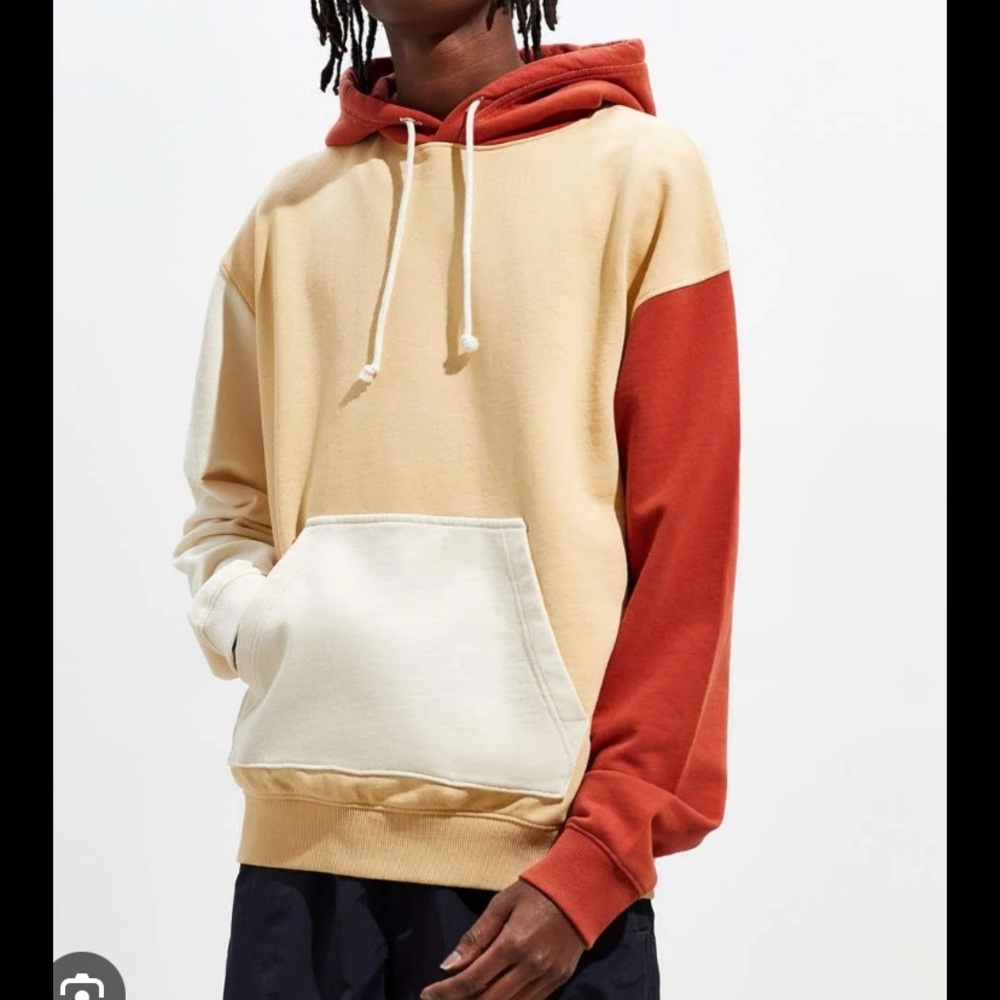Urban outfitters colour block hoodie